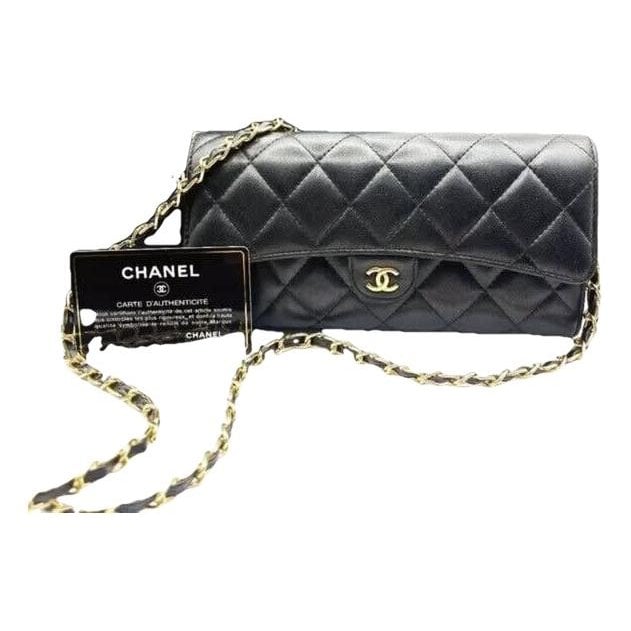Wallet On Chain leather tote