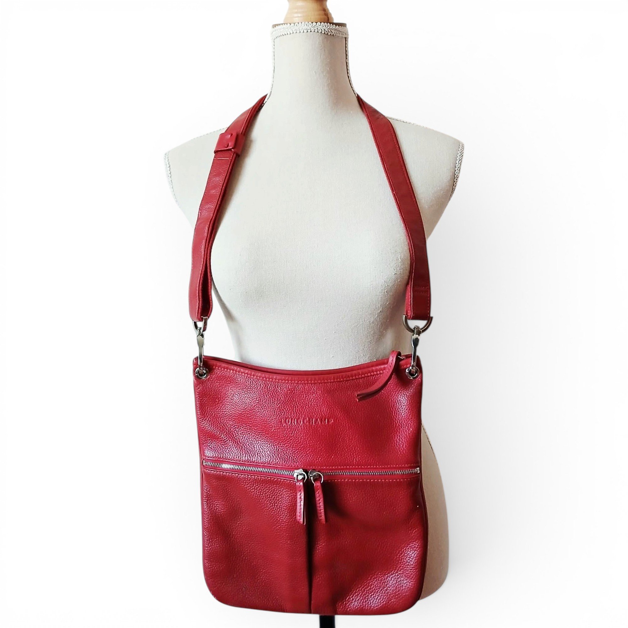 Leather handbag
