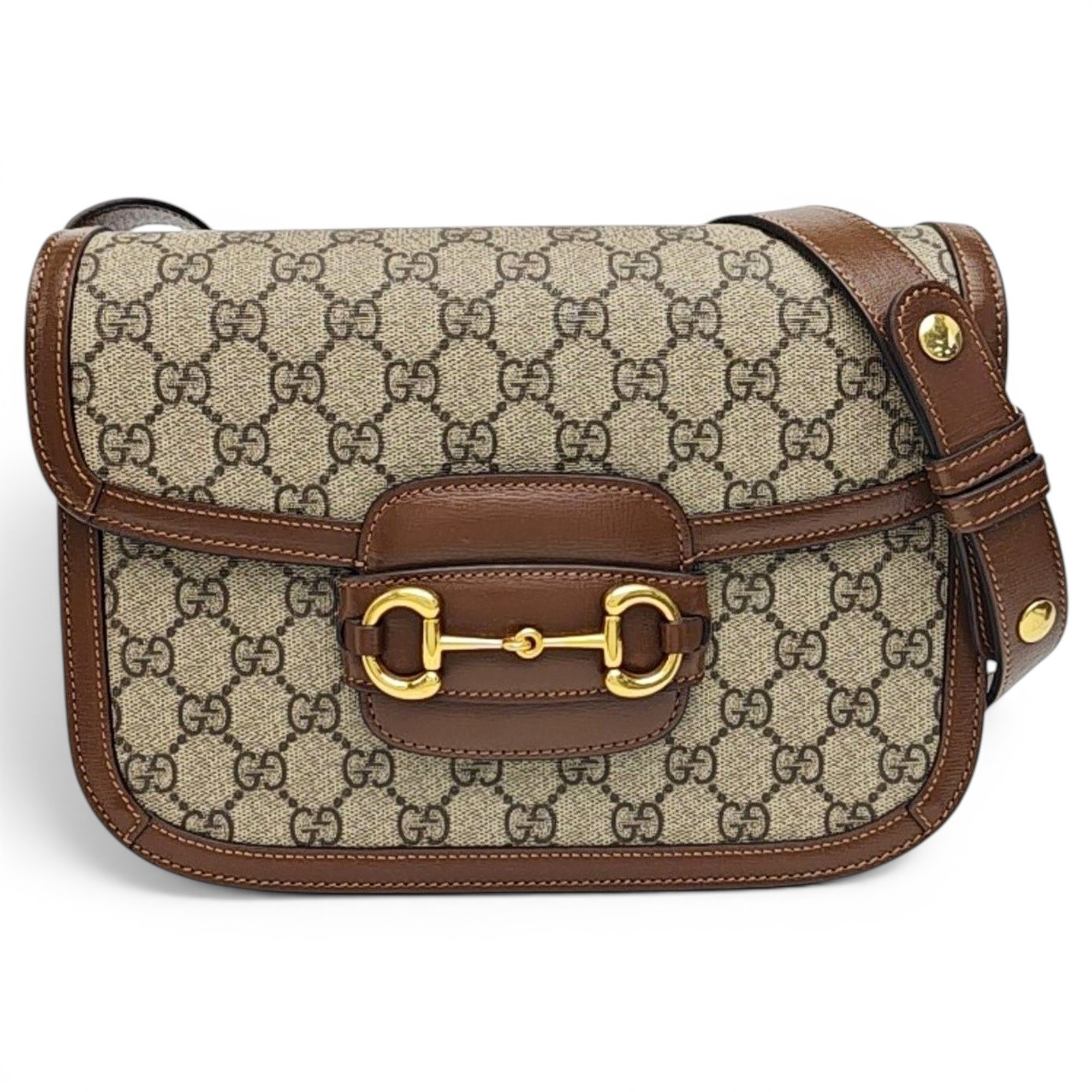 Handle Horsebit 1955 leather handbag
