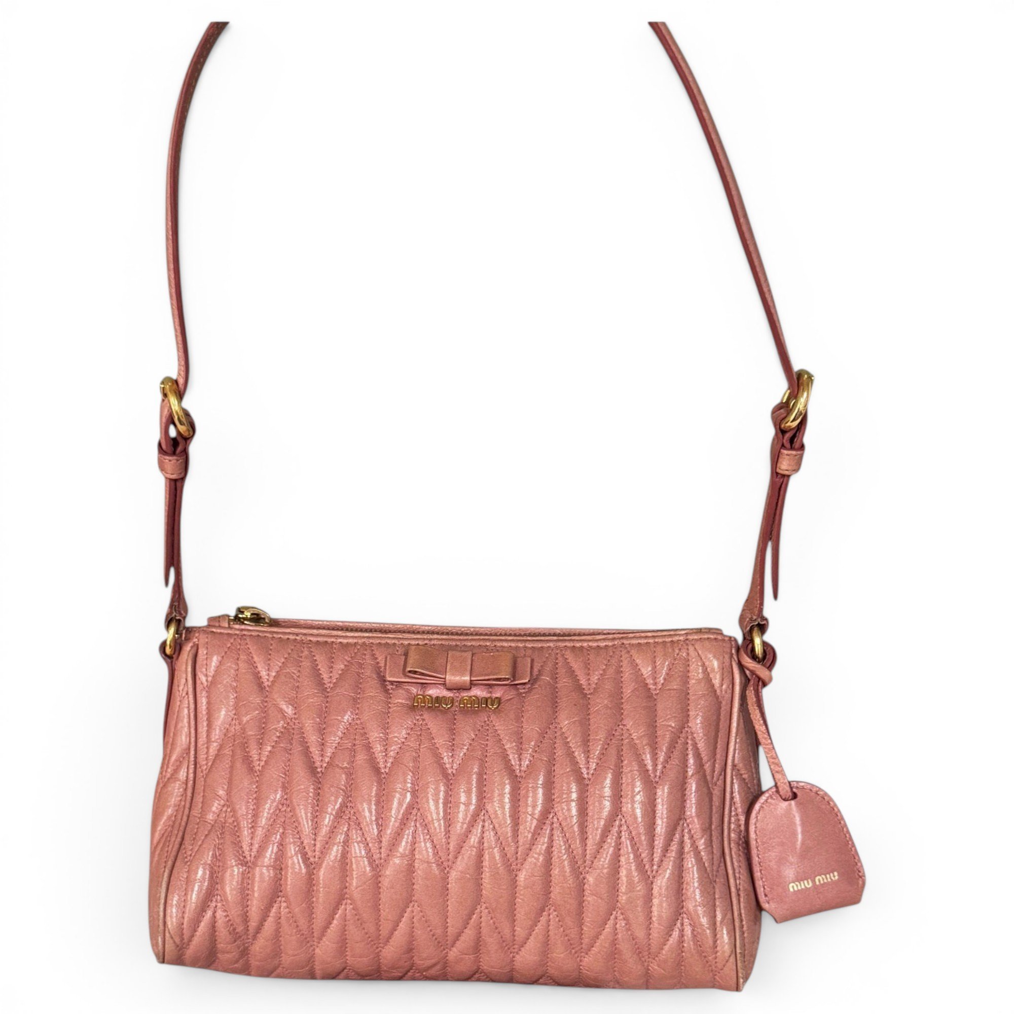 Leather crossbody bag