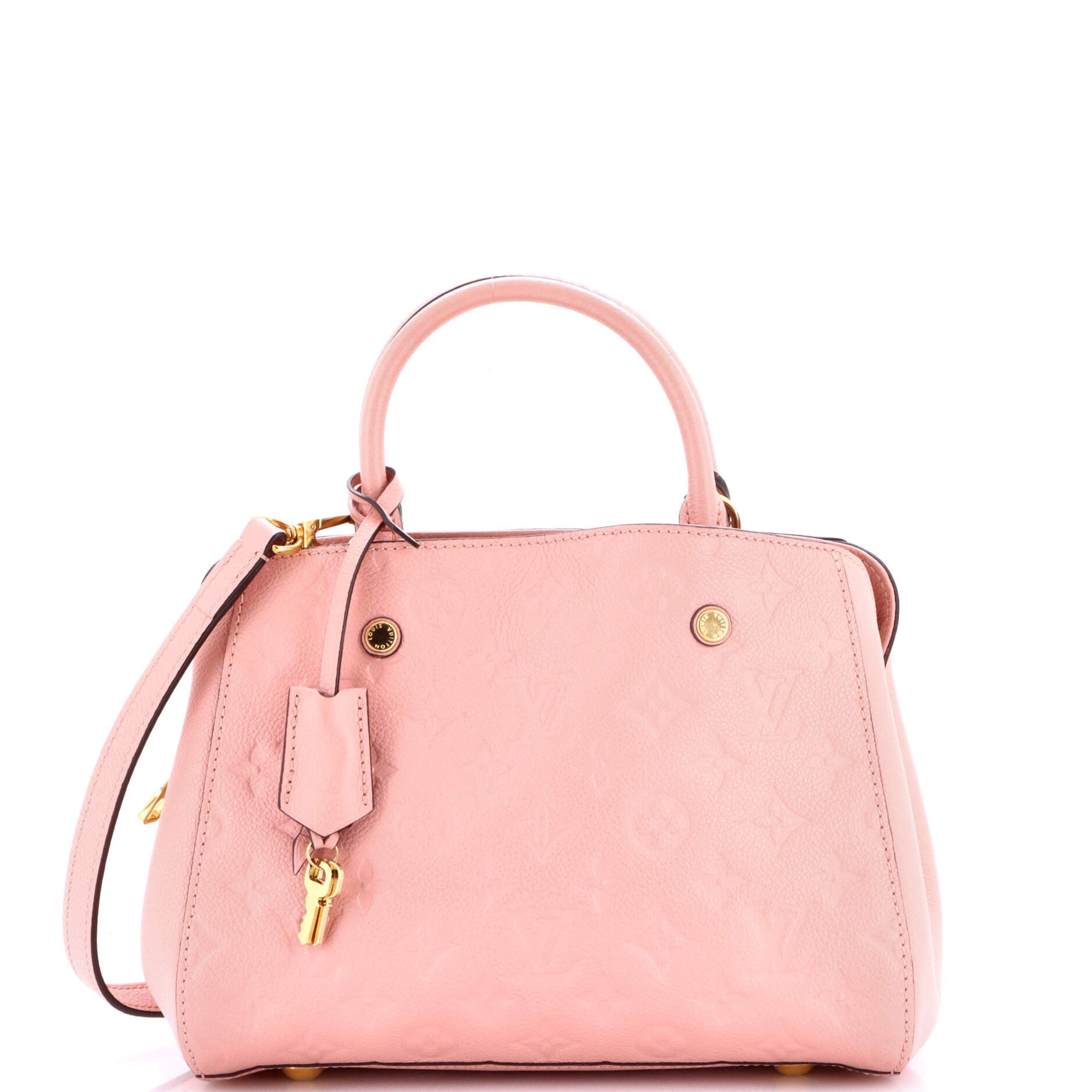 Louis Vuitton Montaigne Handbag Monogram Empreinte Leather BB