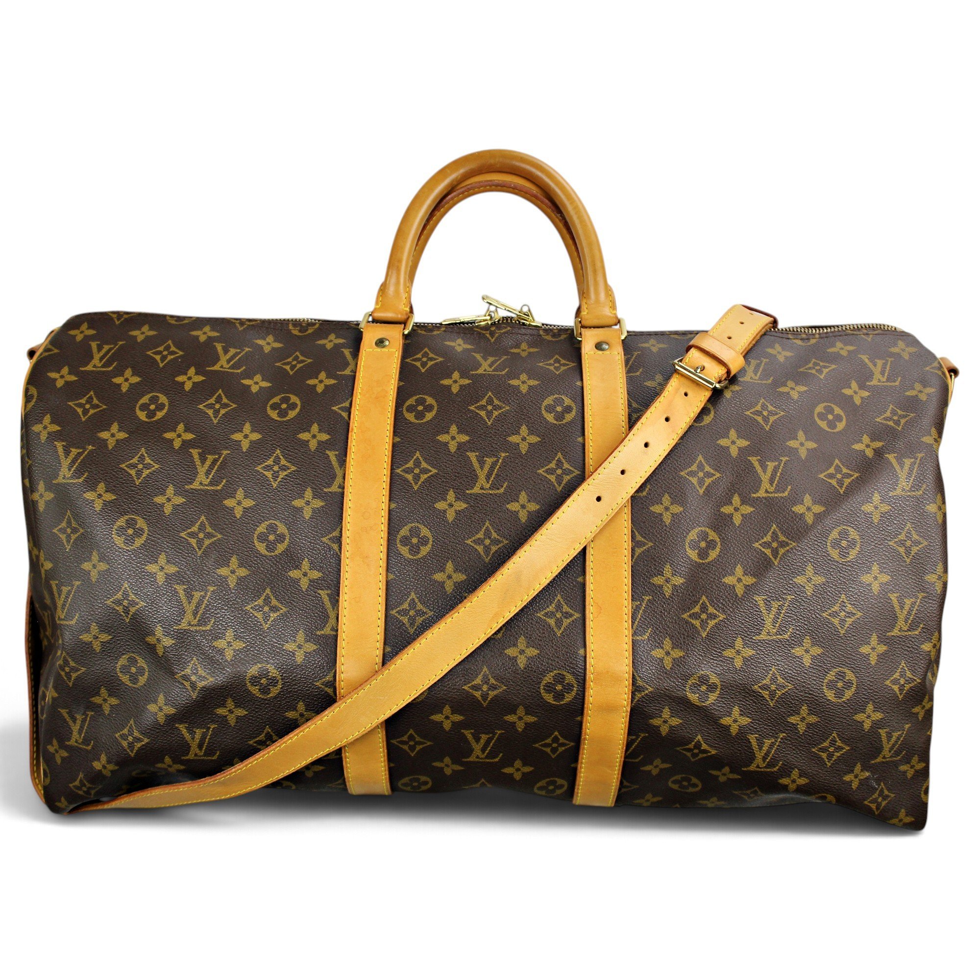 Keepall leather 48h bag