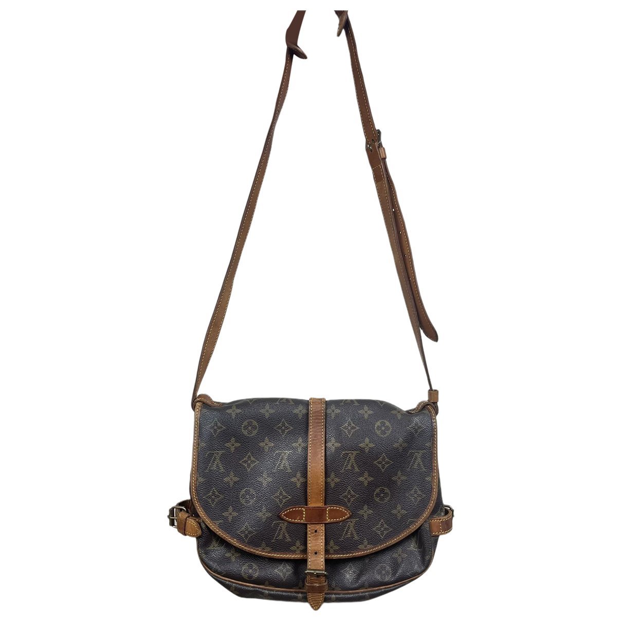 Saumur leather crossbody bag