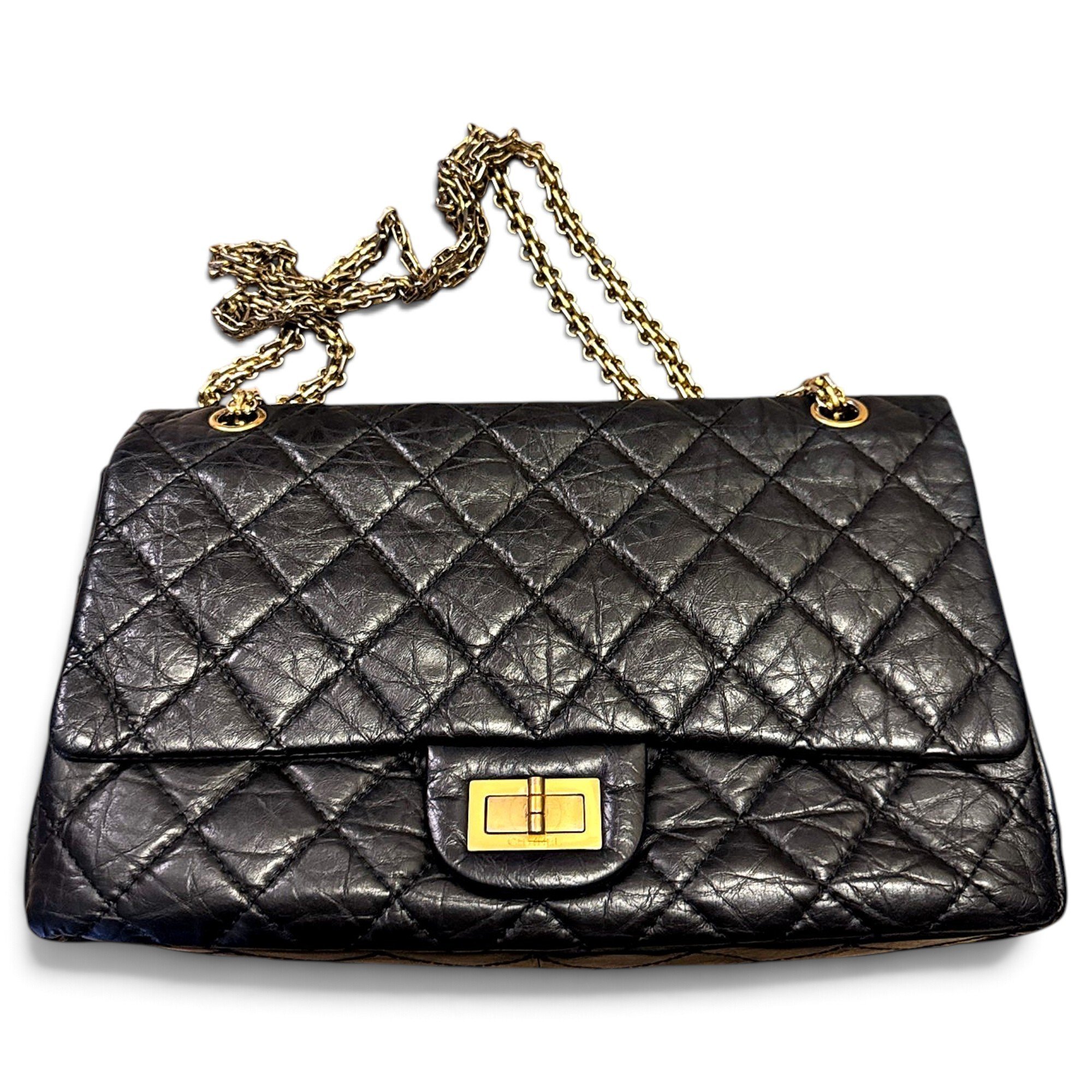 2.55 leather handbag