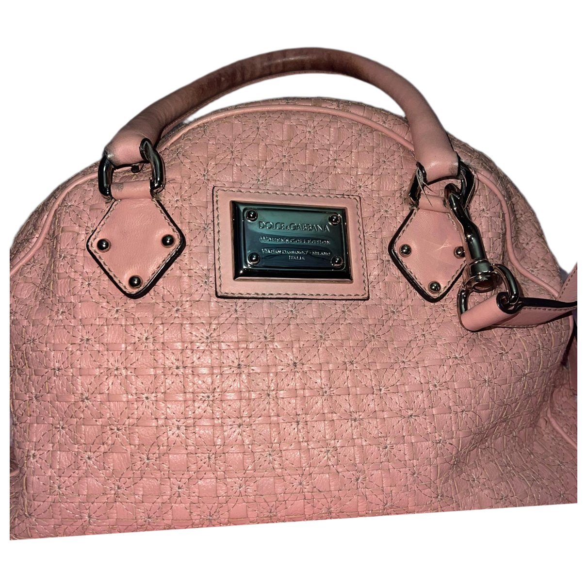 Leather tote