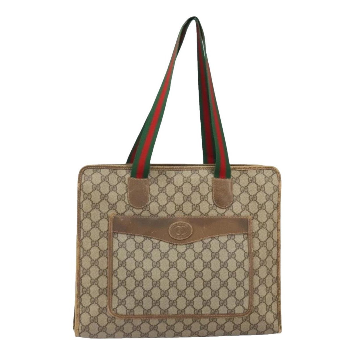 Leather tote