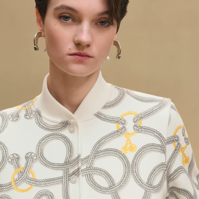 Blanc Cassé "Palefroi Remix" Varsity Jacket