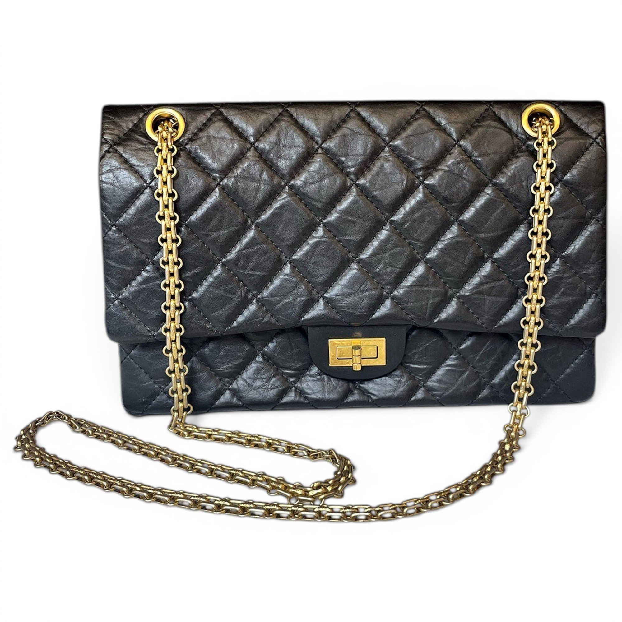 2.55 leather handbag