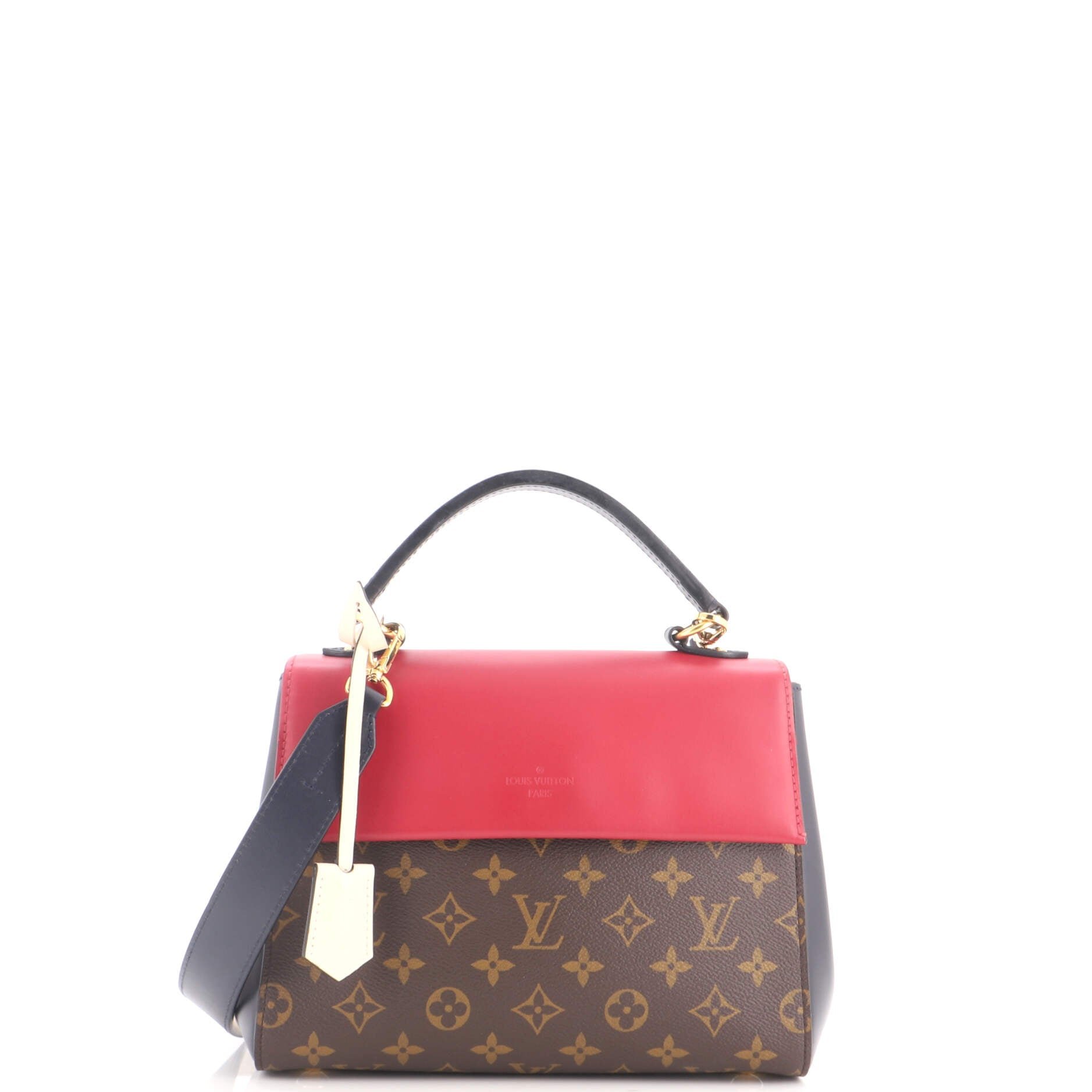 Louis Vuitton Cluny Top Handle Bag Monogram Canvas and Leather BB