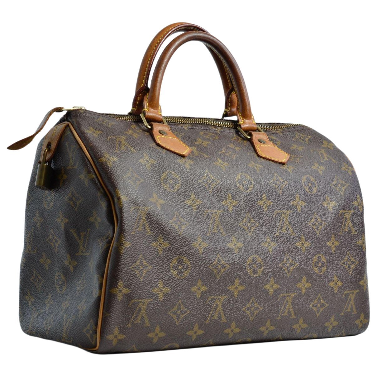 Speedy leather bag