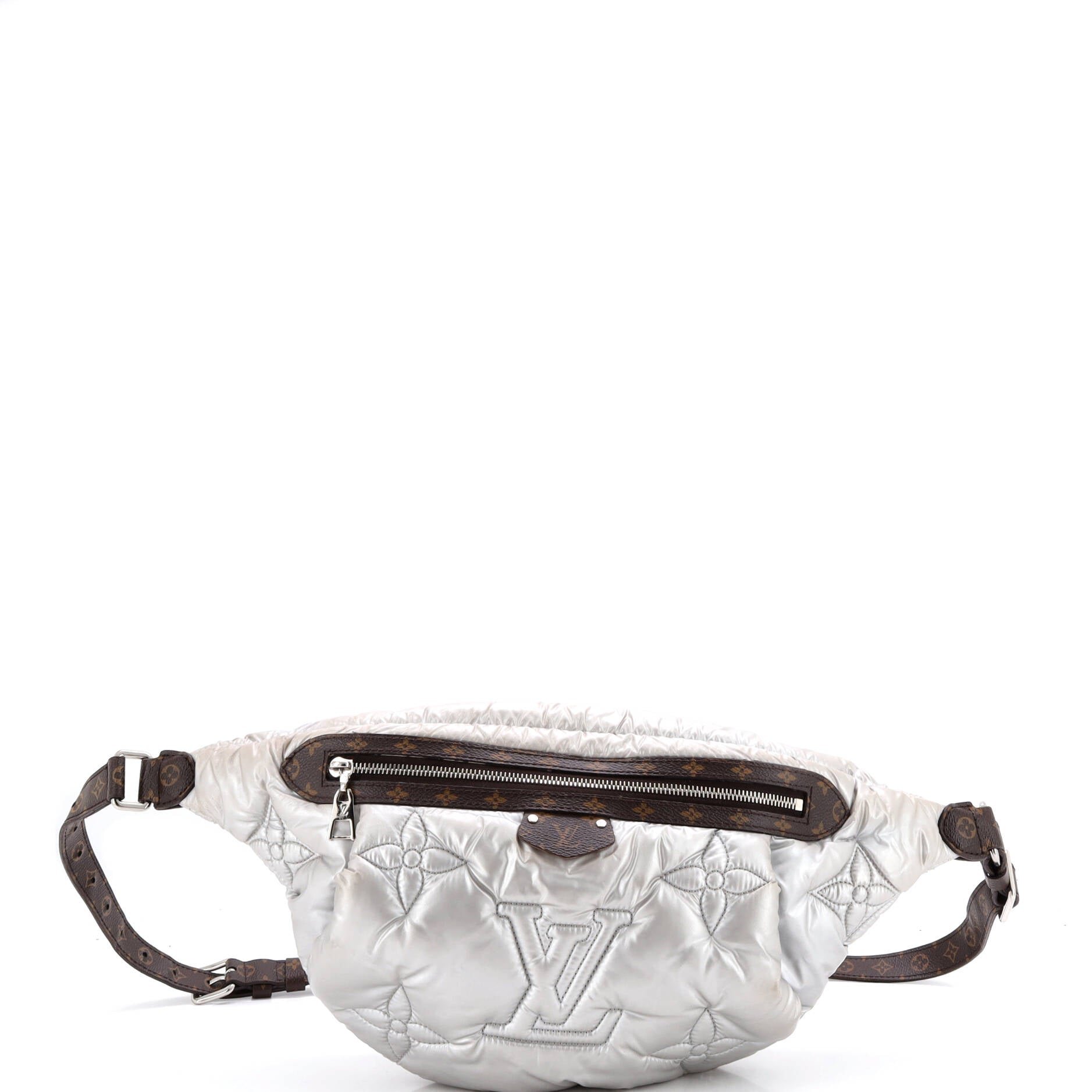 Pillow Bumbag Monogram Quilted Econyl Nylon Maxi