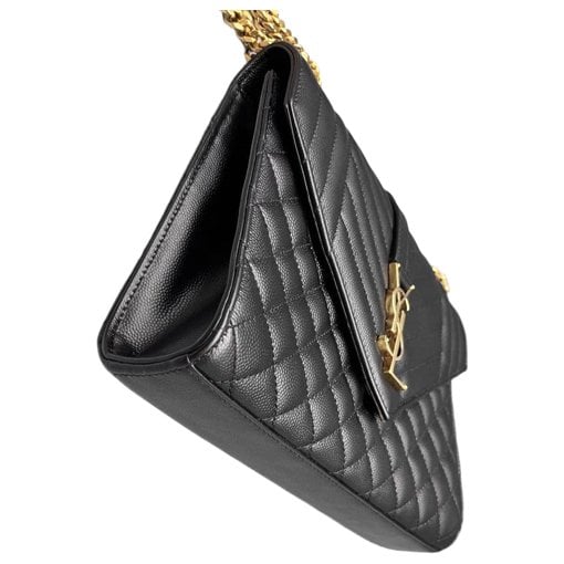 Envelope leather crossbody bag