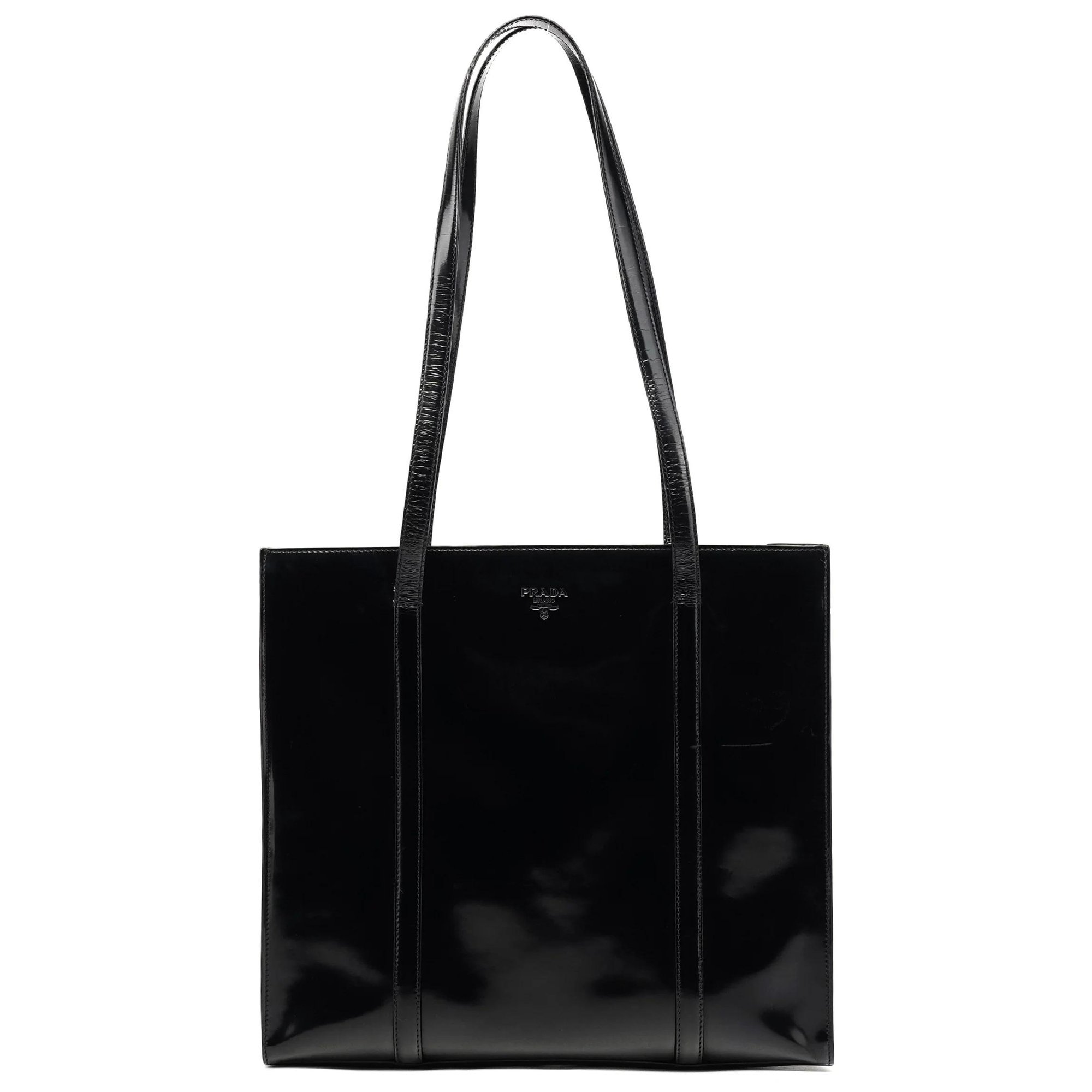 Re-Edition 1995 patent leather tote