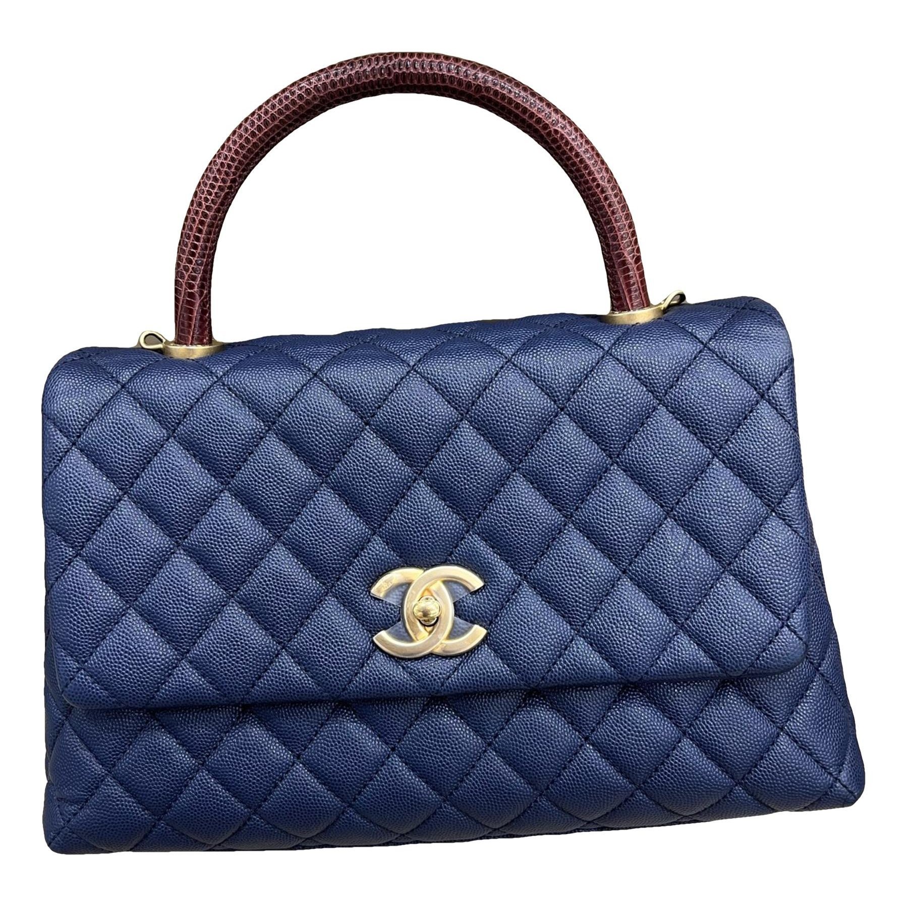 Coco Handle leather handbag