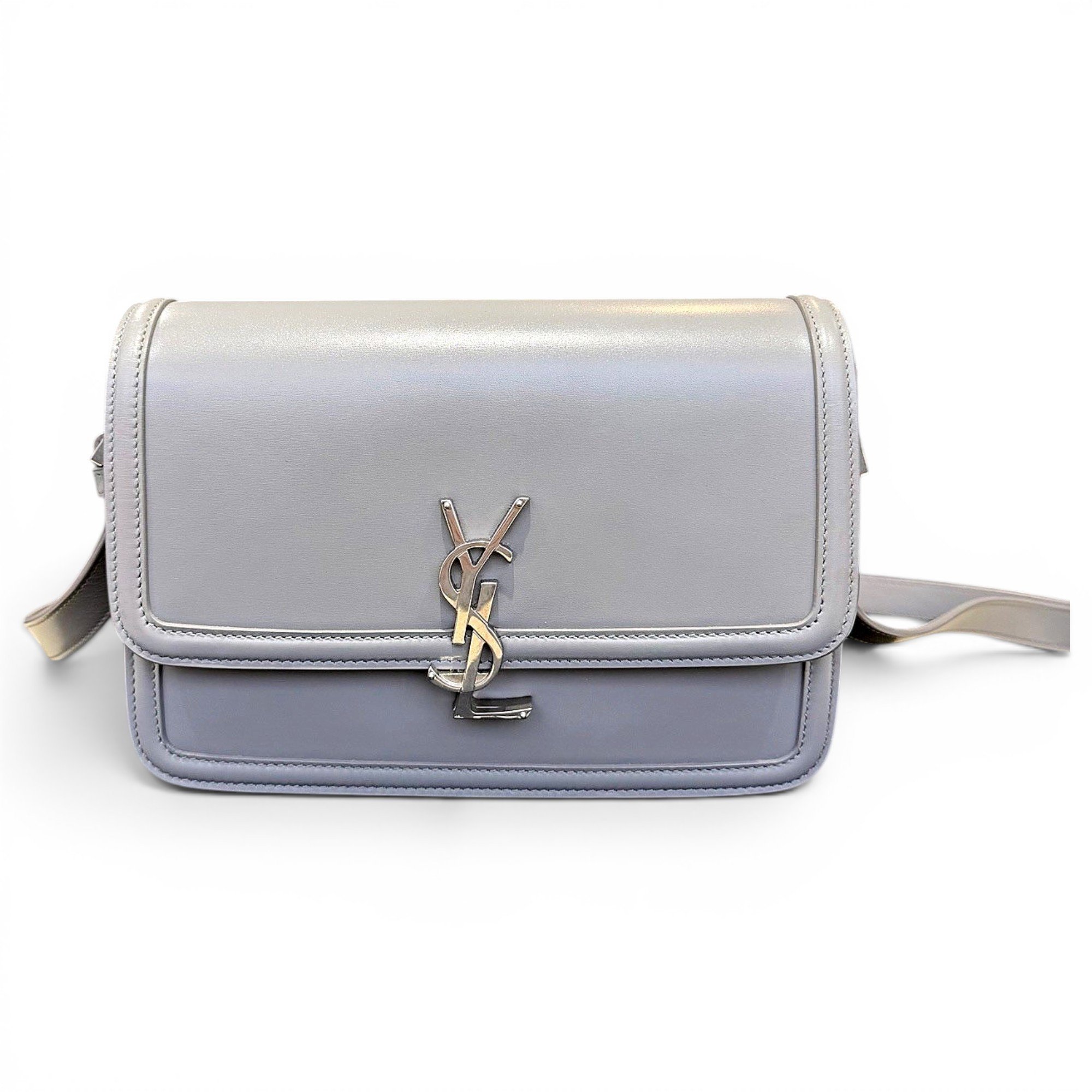 Solférino leather handbag