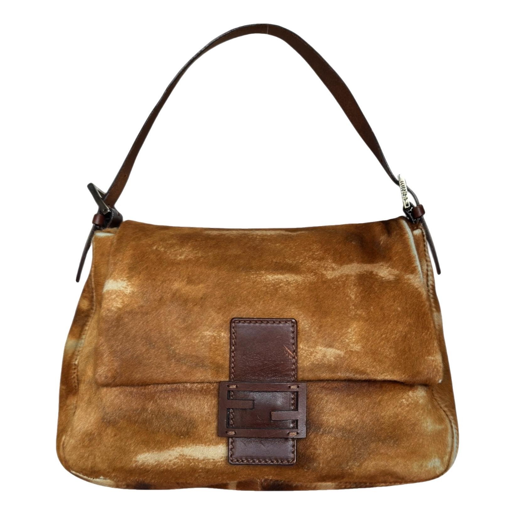 Mamma Baguette pony-style calfskin handbag