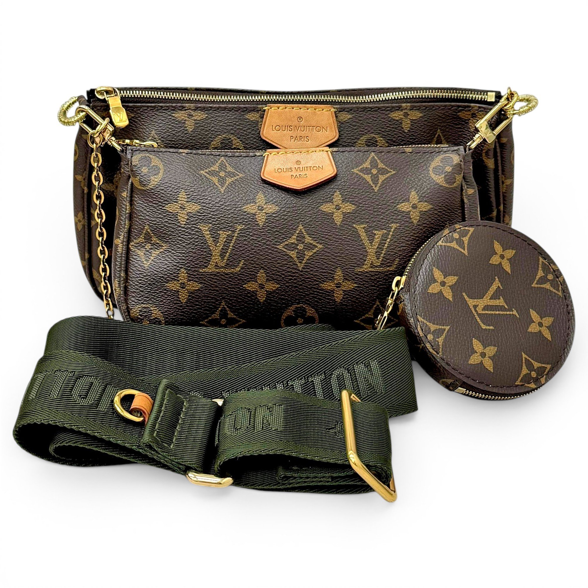 Multi Pochette Accessoires leather handbag