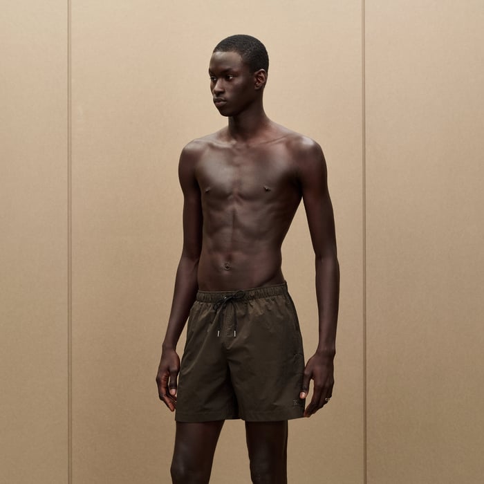 Kaki Swim Trunks