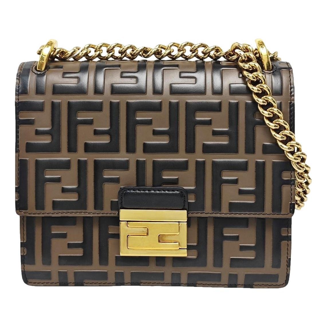 Kan U leather handbag