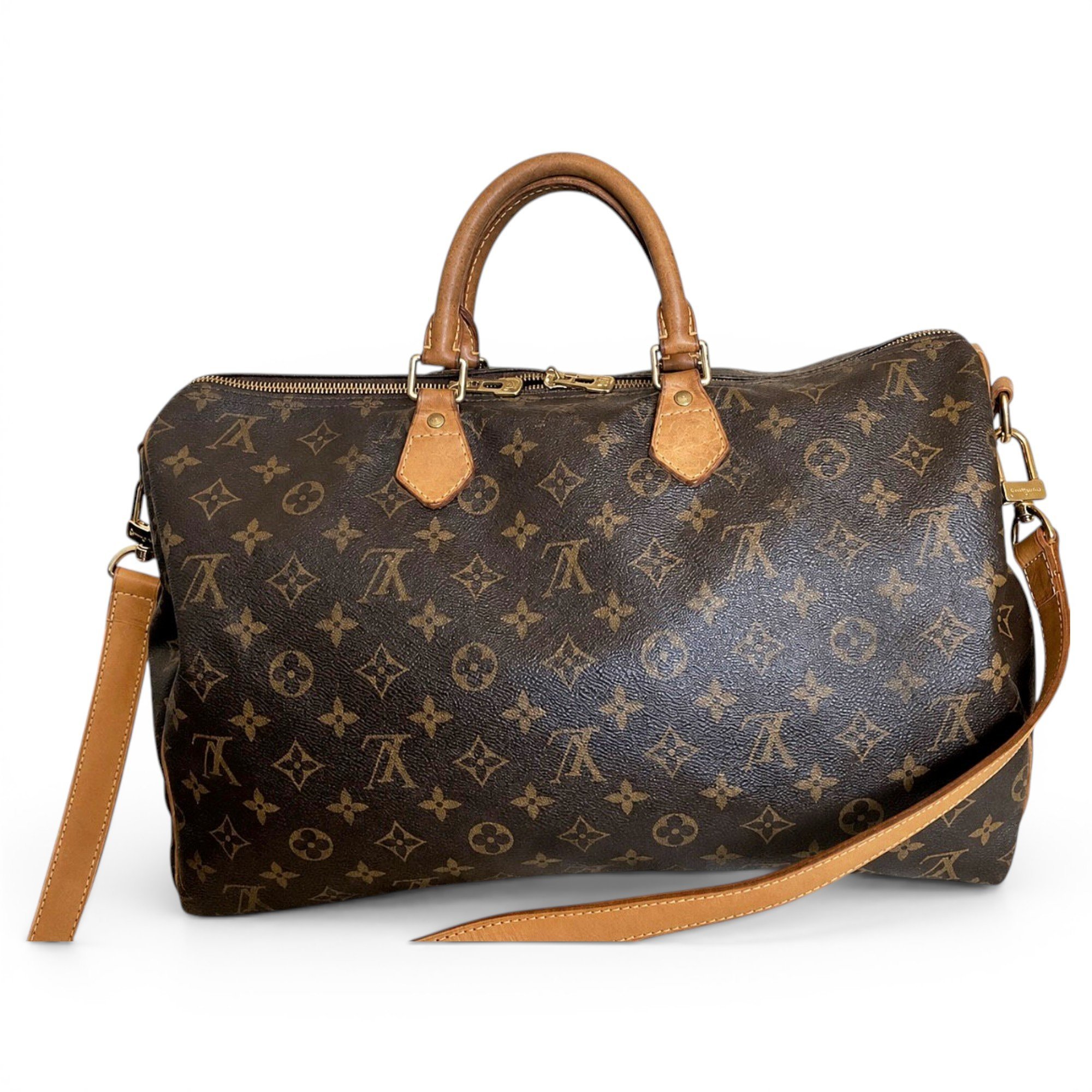 Louis Vuitton Speedy Bandoulière cloth handbag
