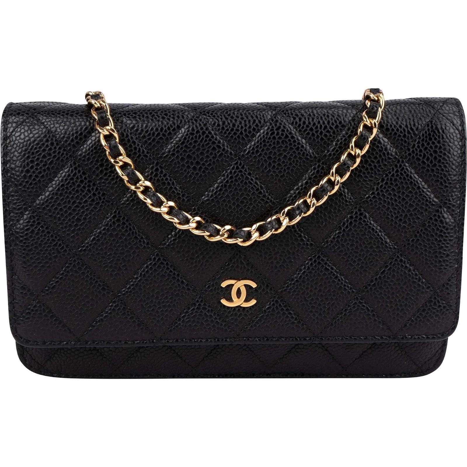 Wallet On Chain Timeless/Classique leather crossbody bag