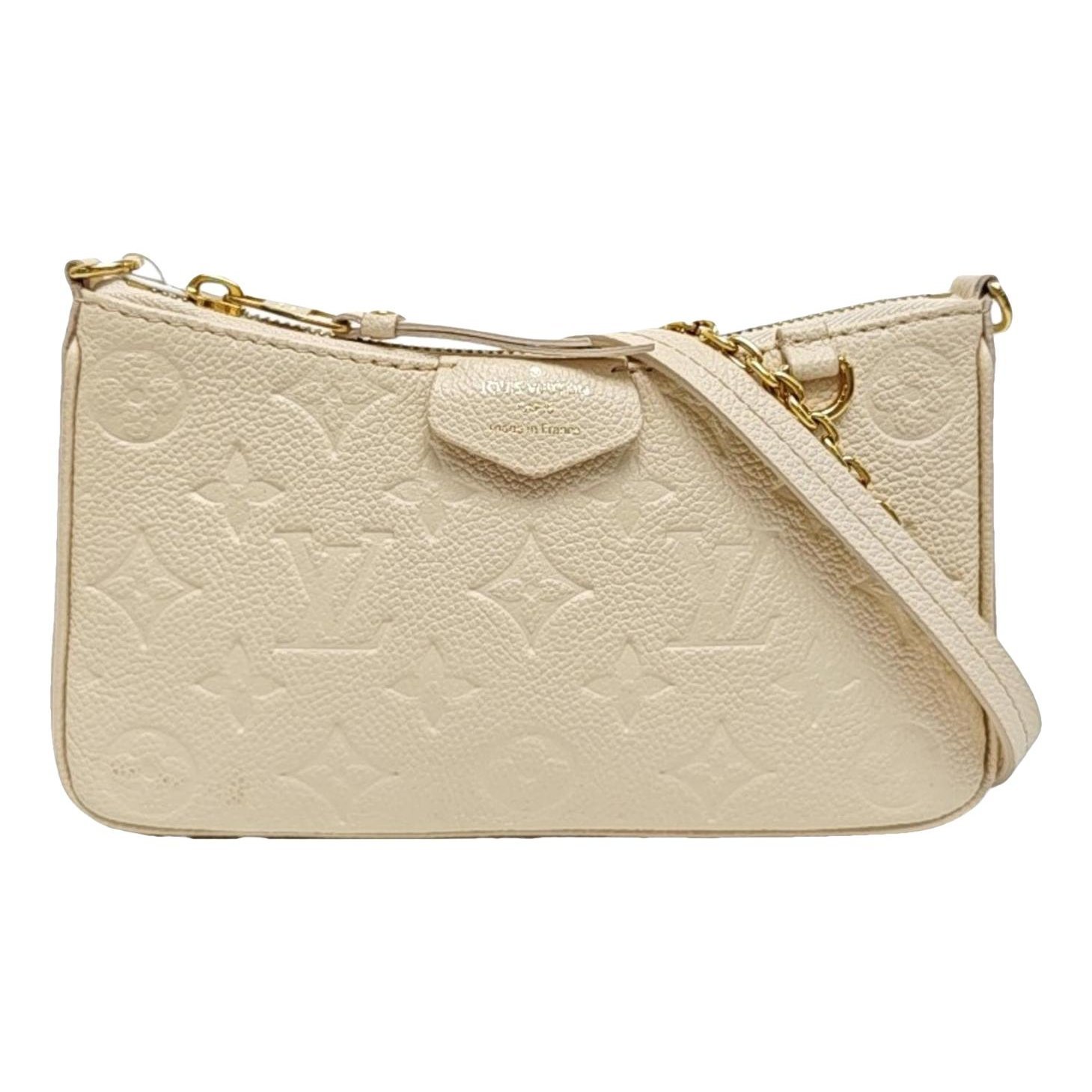 Easy Pouch On Strap leather handbag