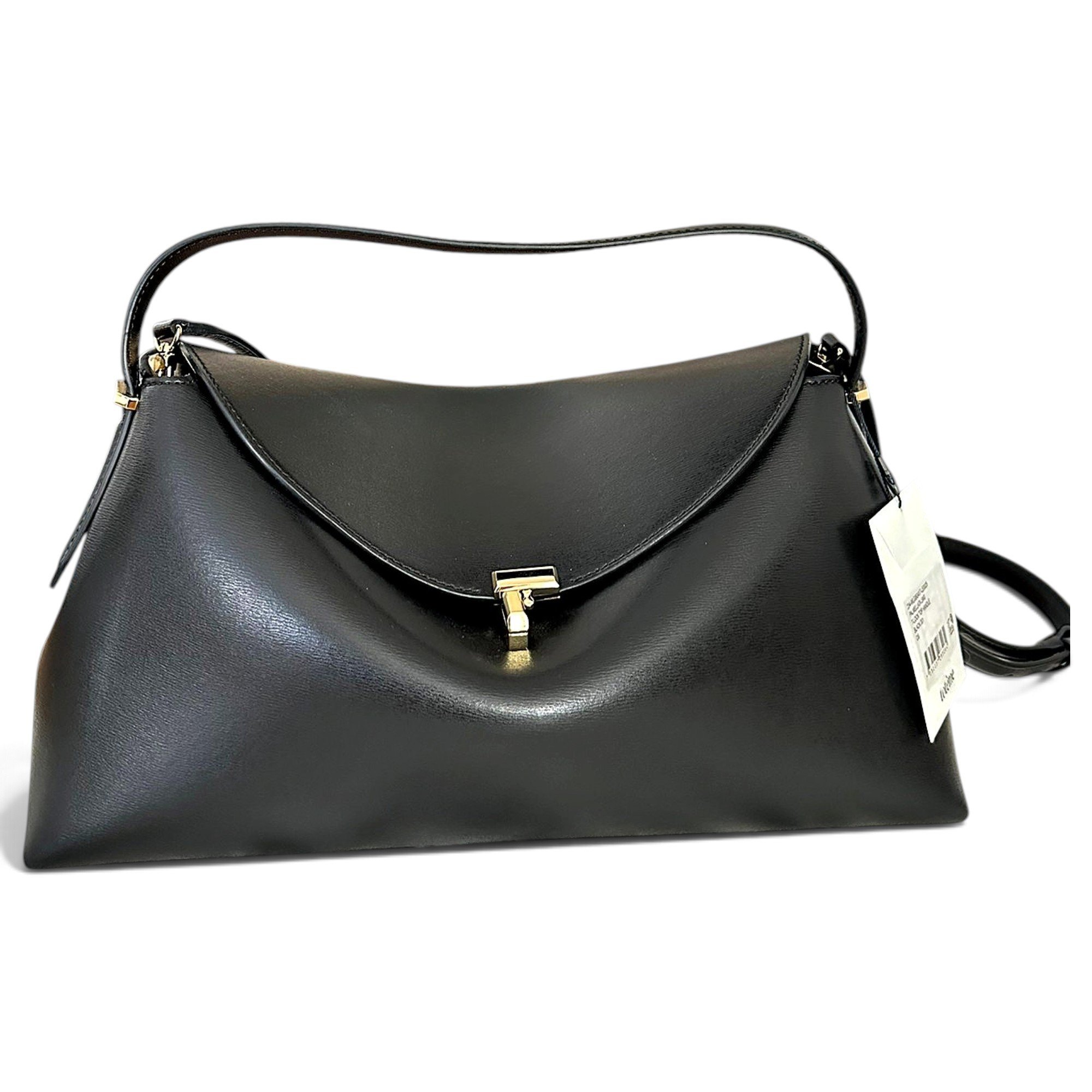 T-Lock leather handbag