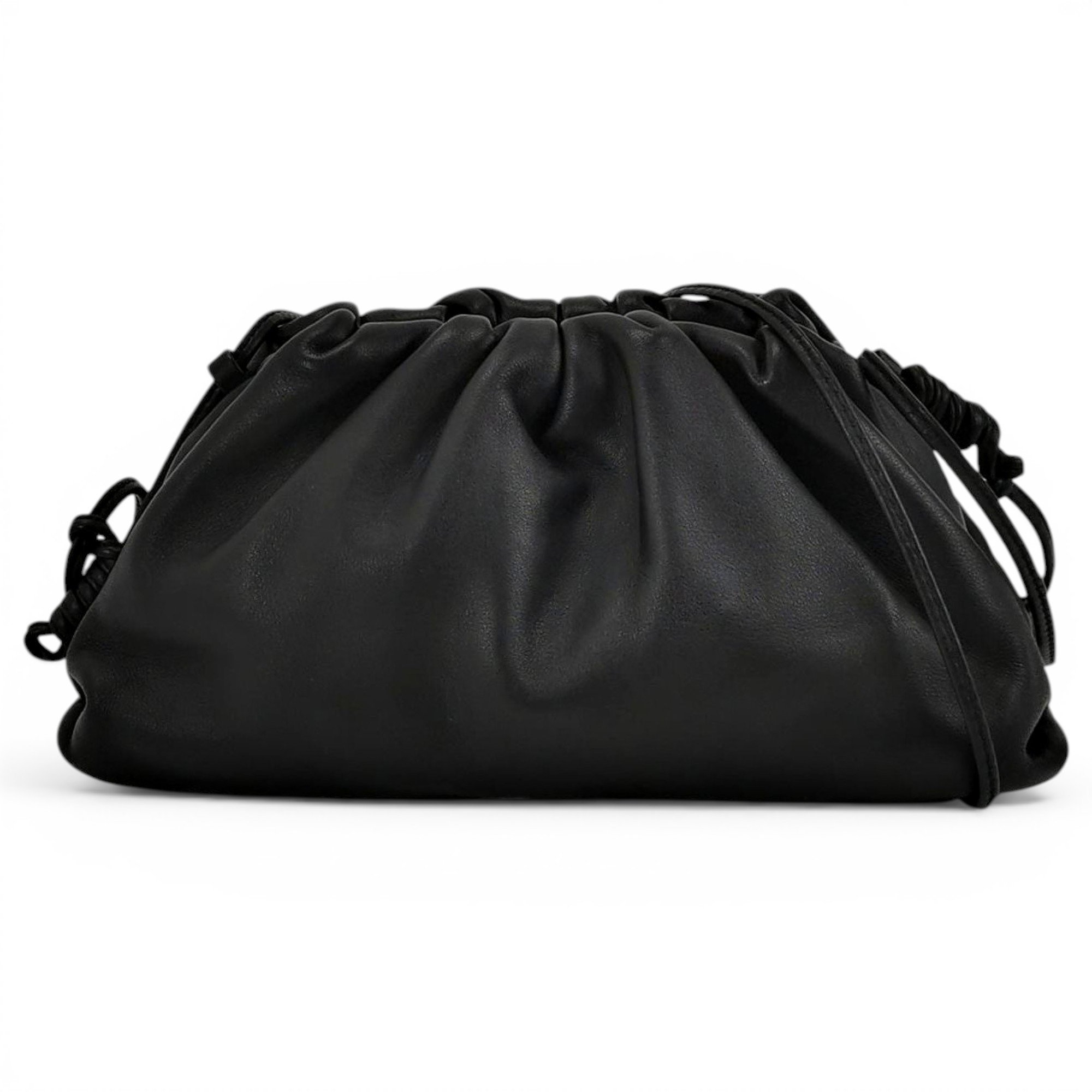Pouch leather crossbody bag