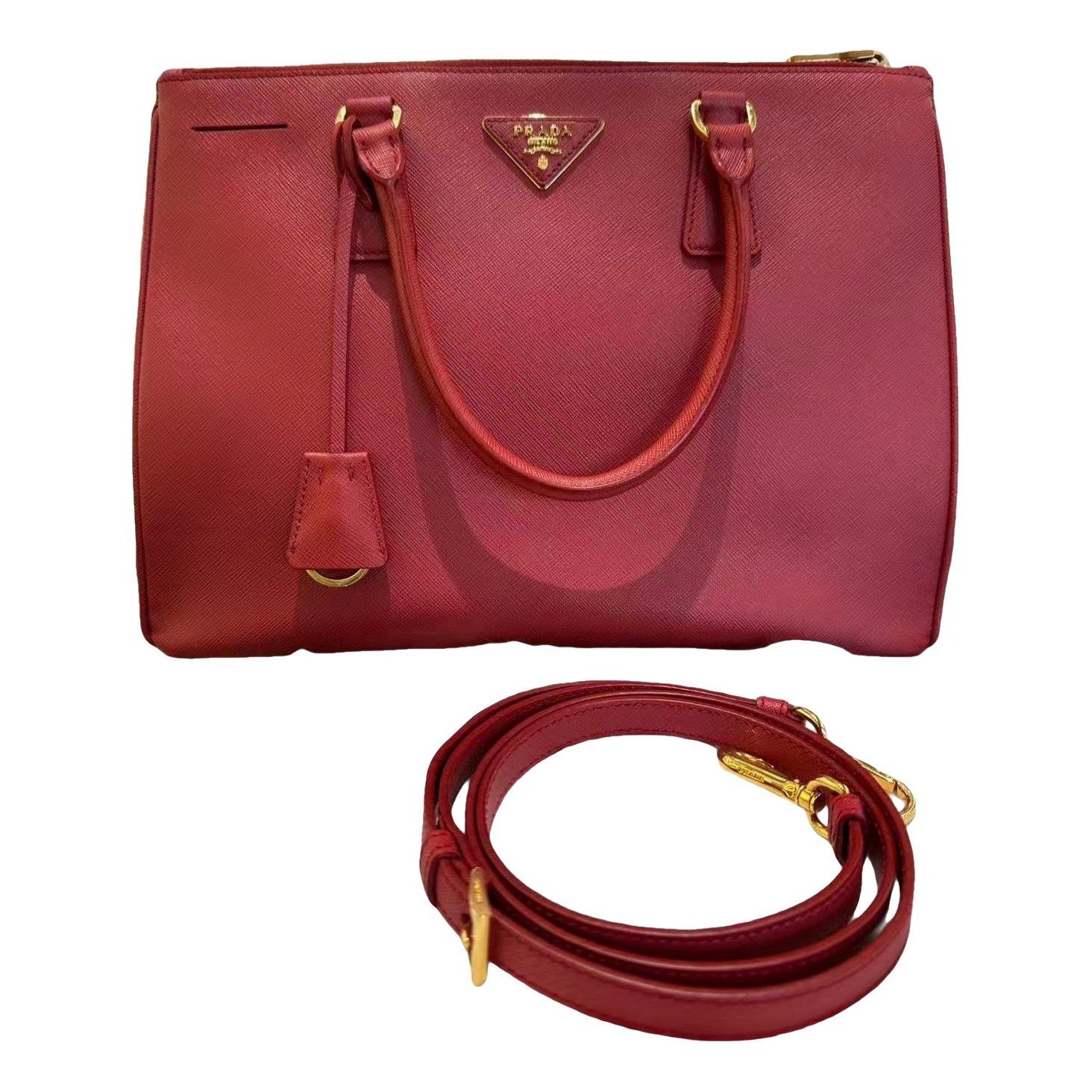 Galleria leather handbag