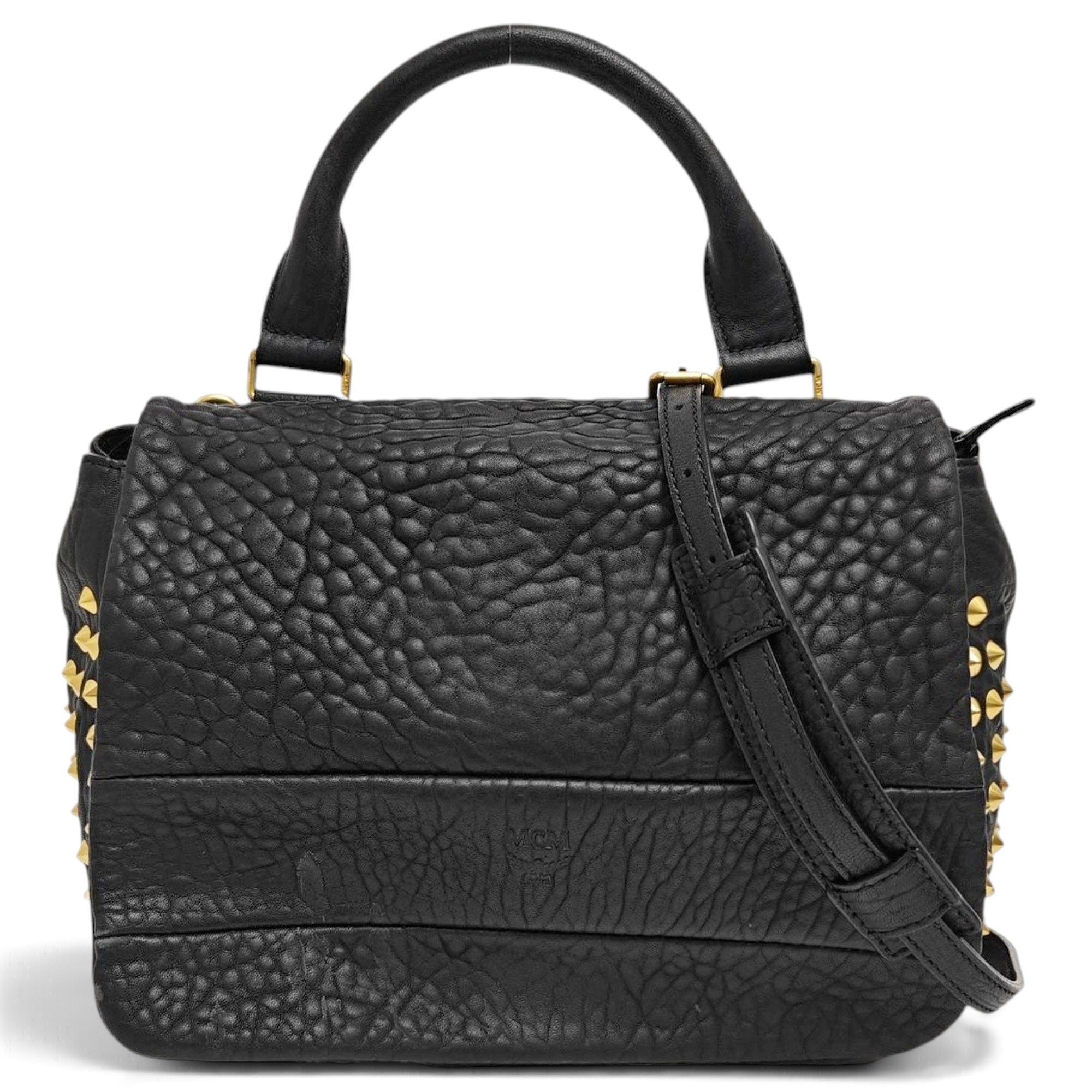 Leather handbag