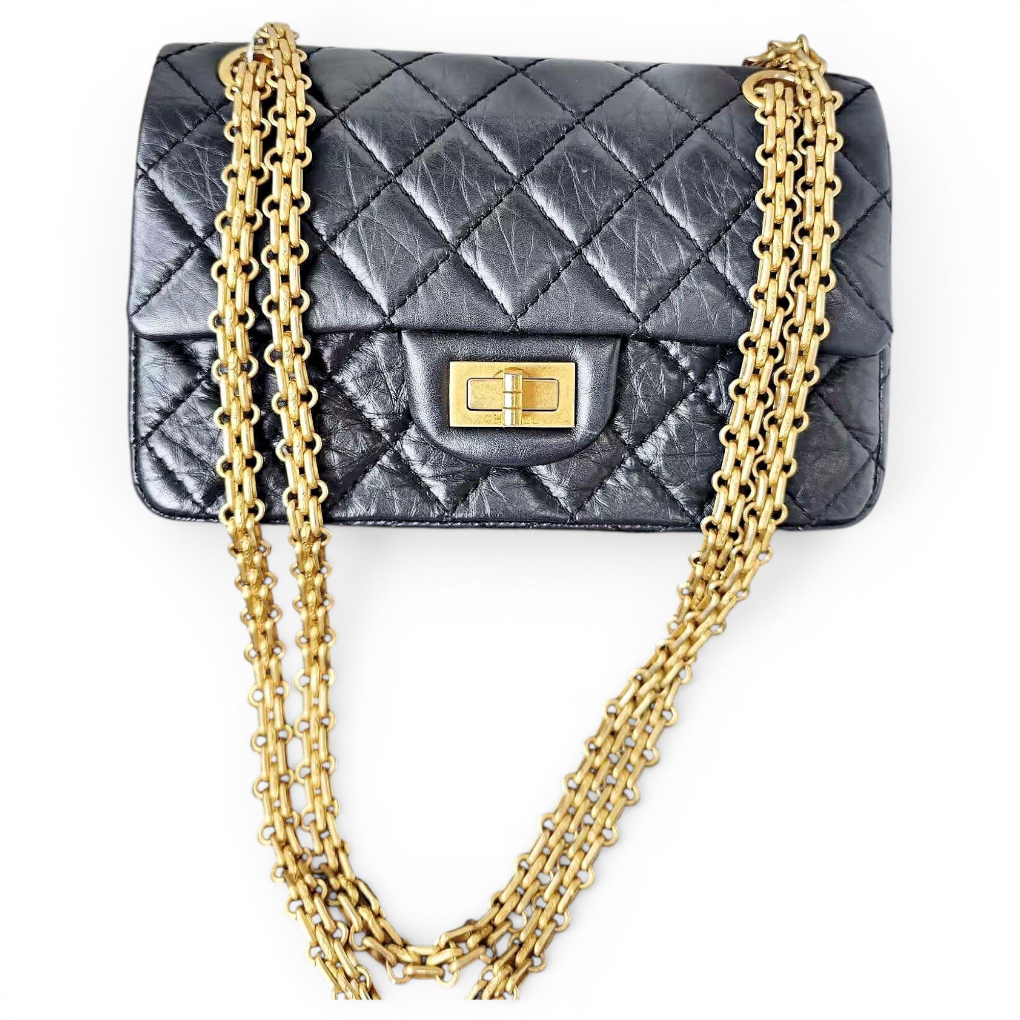 2.55 leather handbag