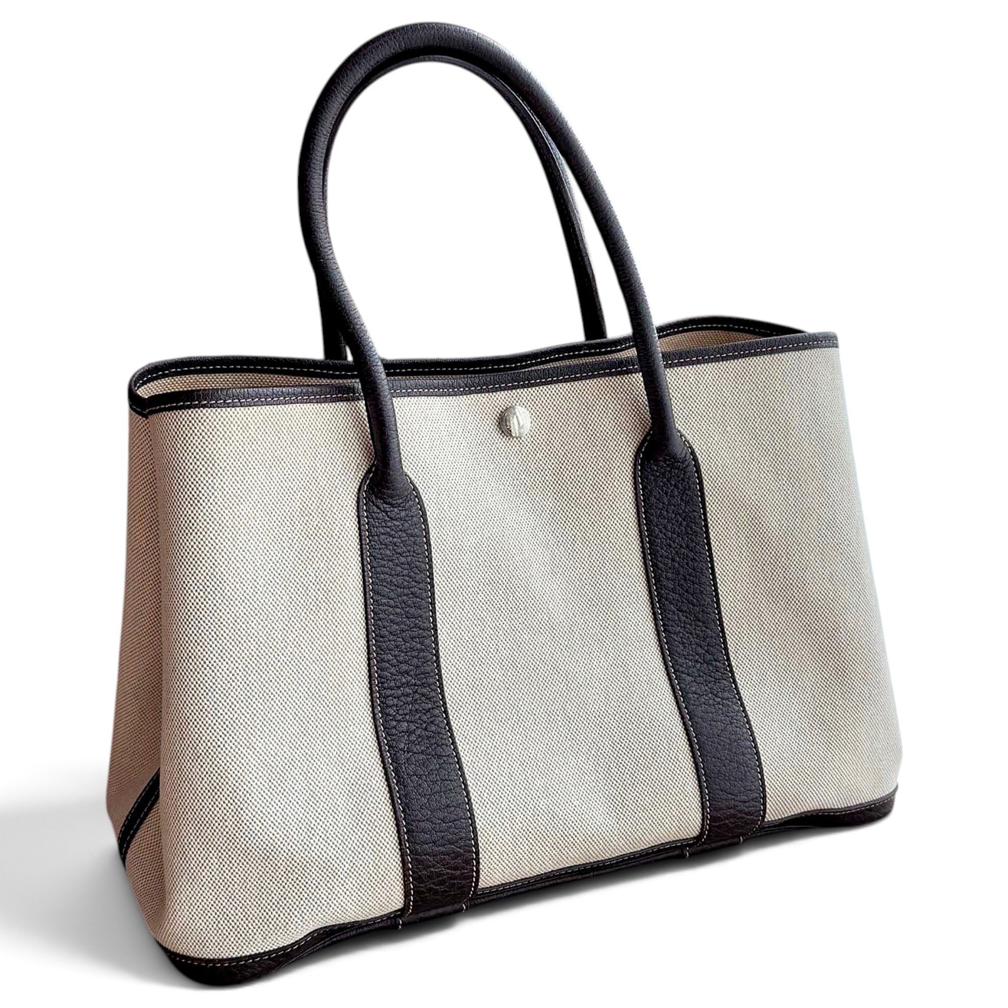 Garden Party leather handbag