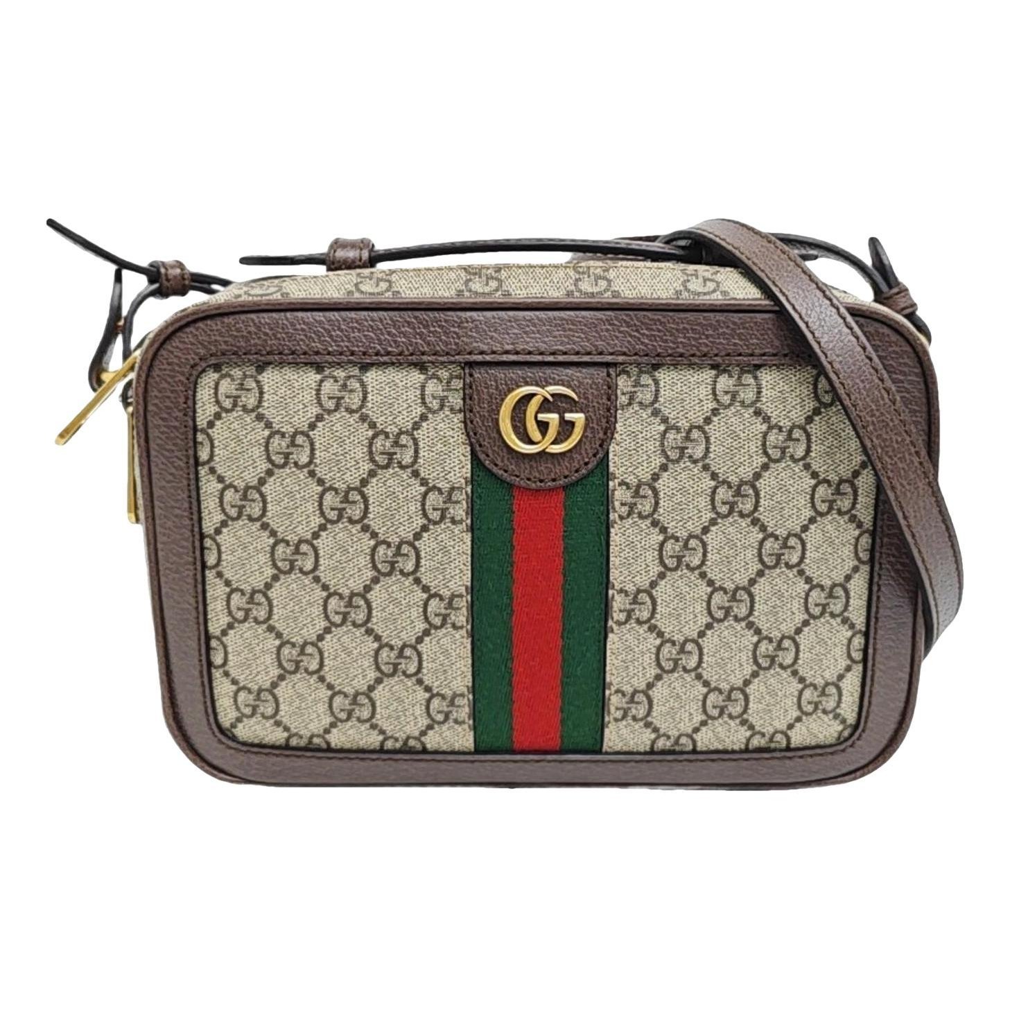 Ophidia leather handbag