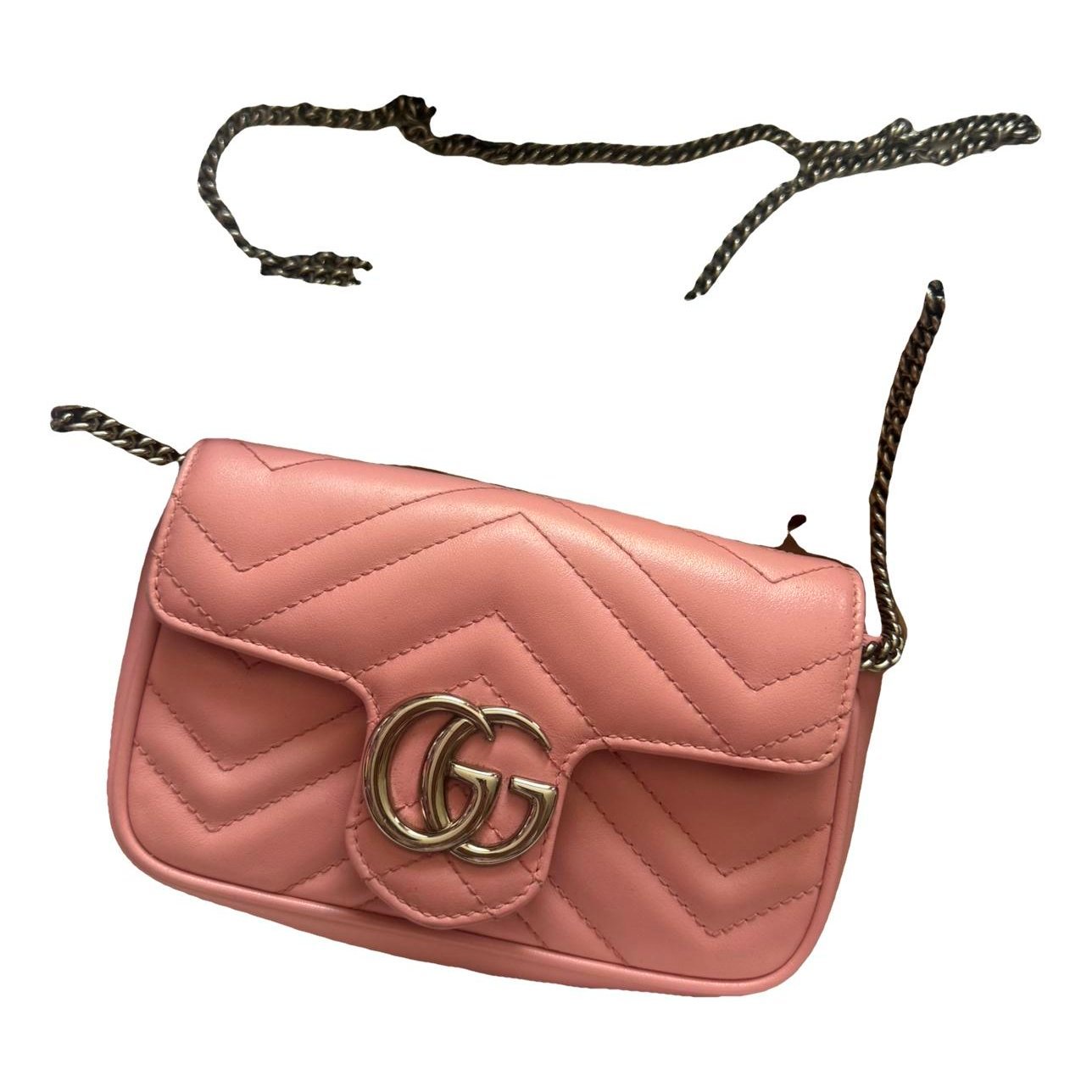 GG Marmont Chain leather crossbody bag