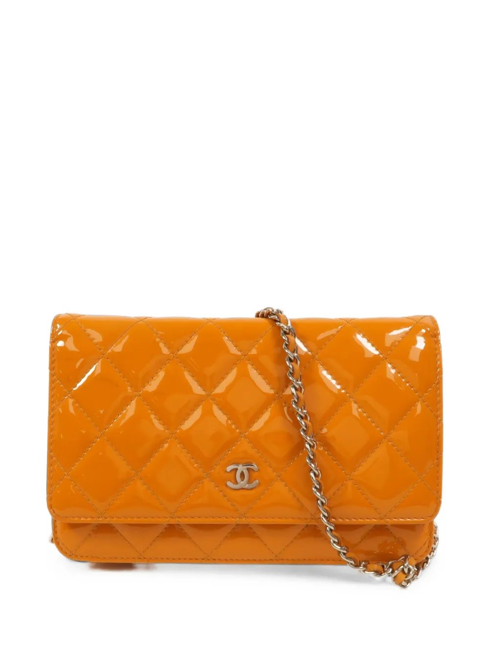 quilted CC shoulder bag