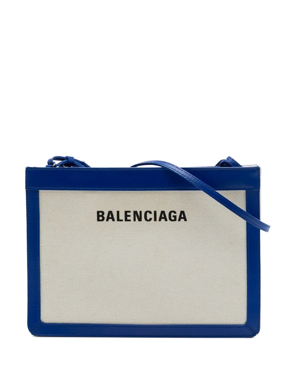 2019 Canvas Navy Pochette crossbody bag