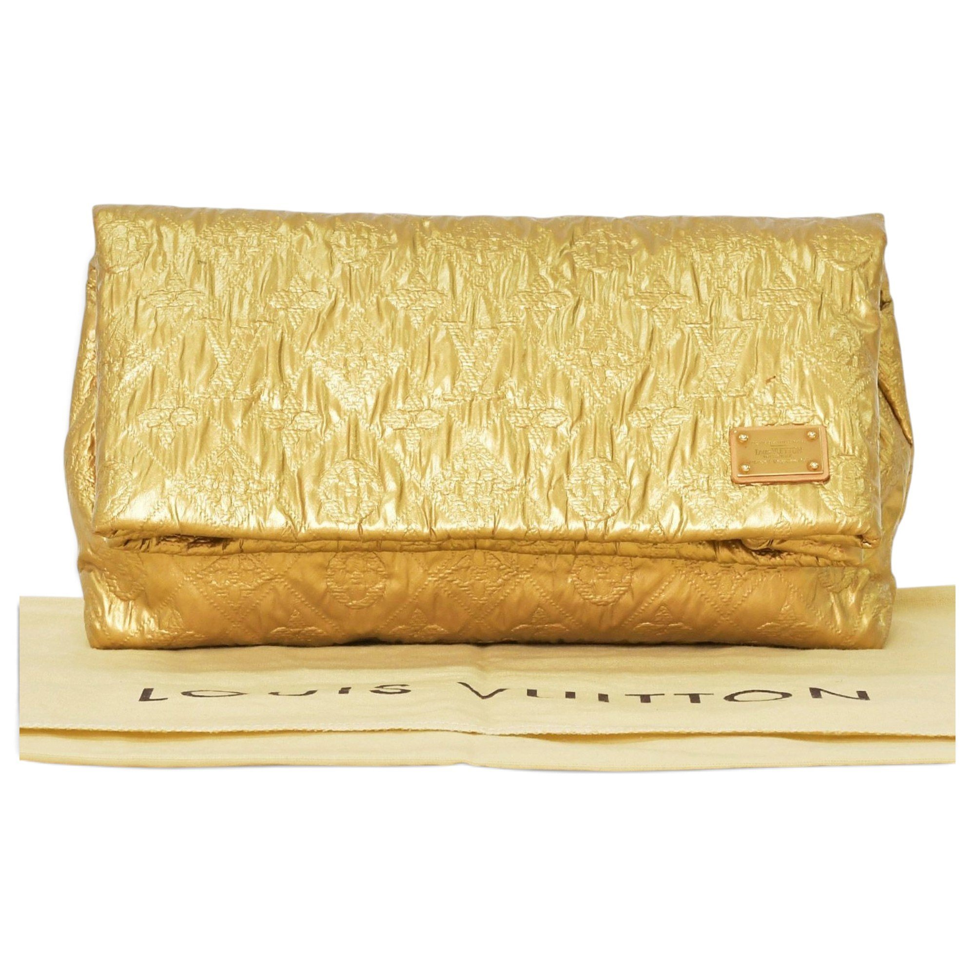 Limelight wool clutch bag