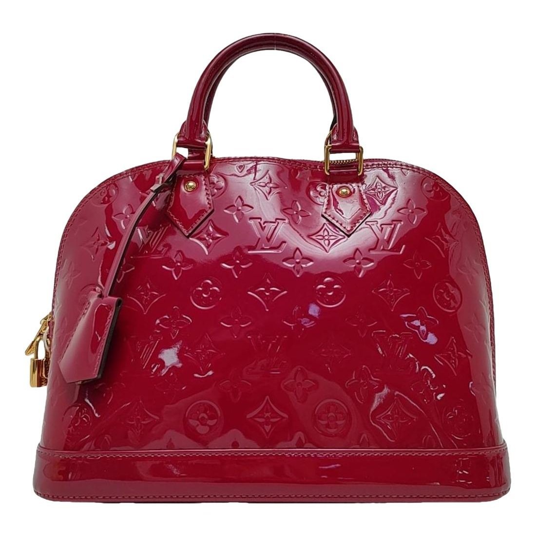 Alma patent leather handbag