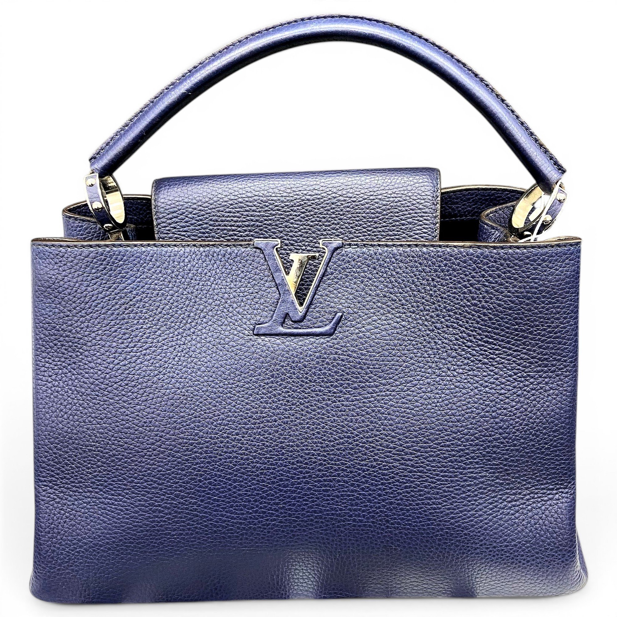 Capucines leather handbag