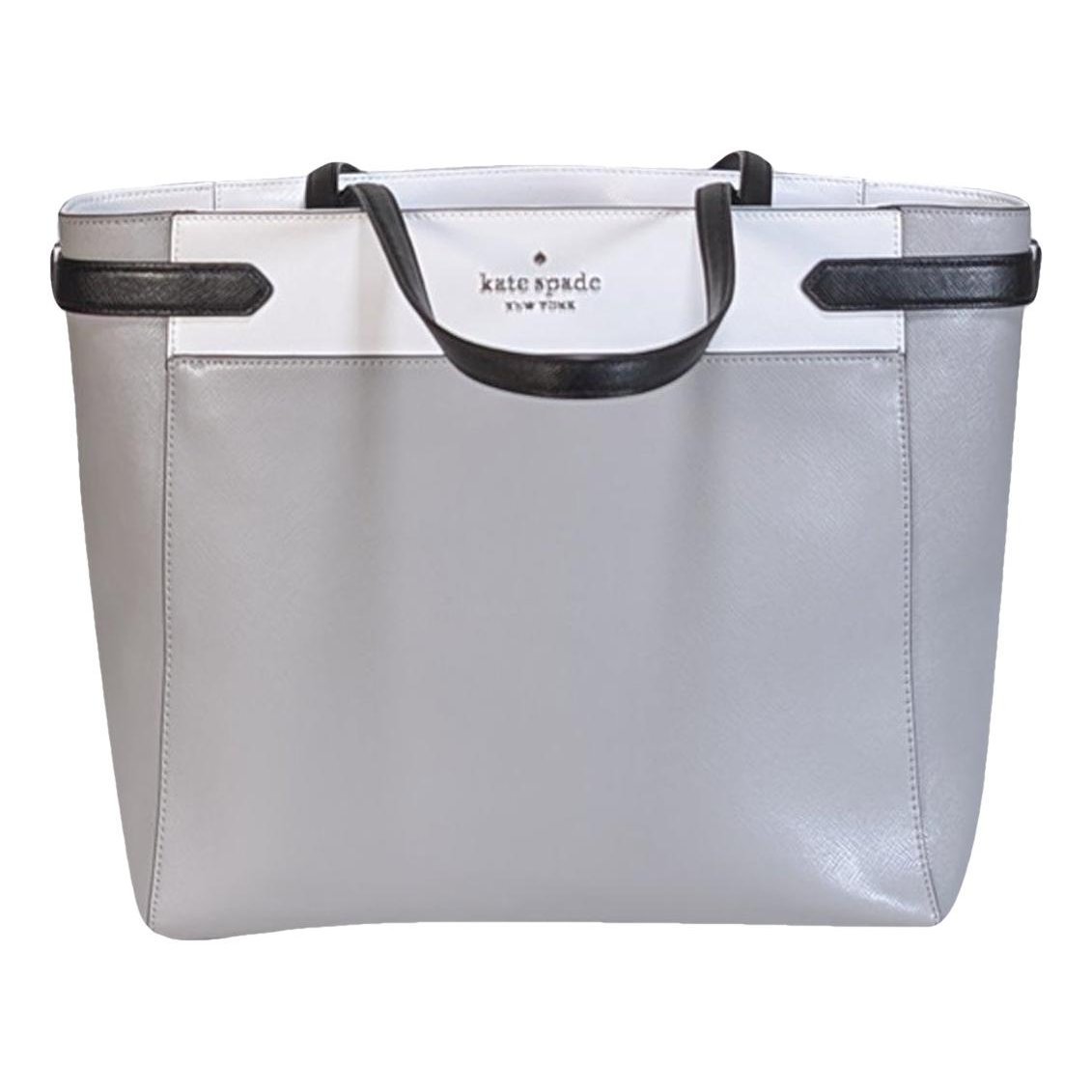 Leather tote
