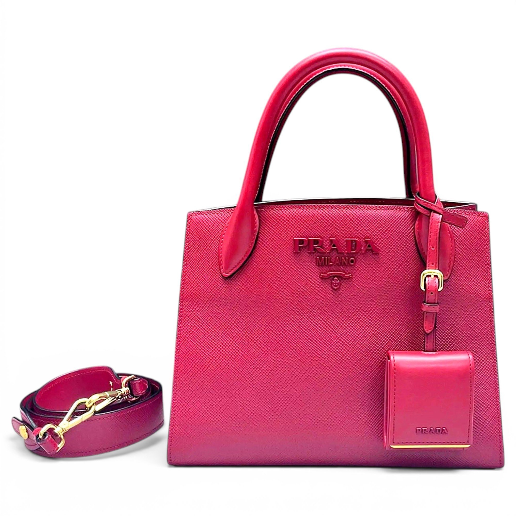 Galleria leather handbag