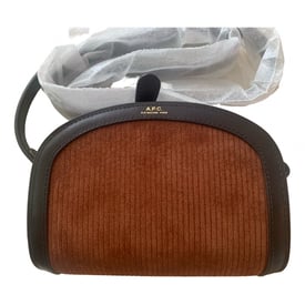 APC Demi Lune Leather Crossbody Bag