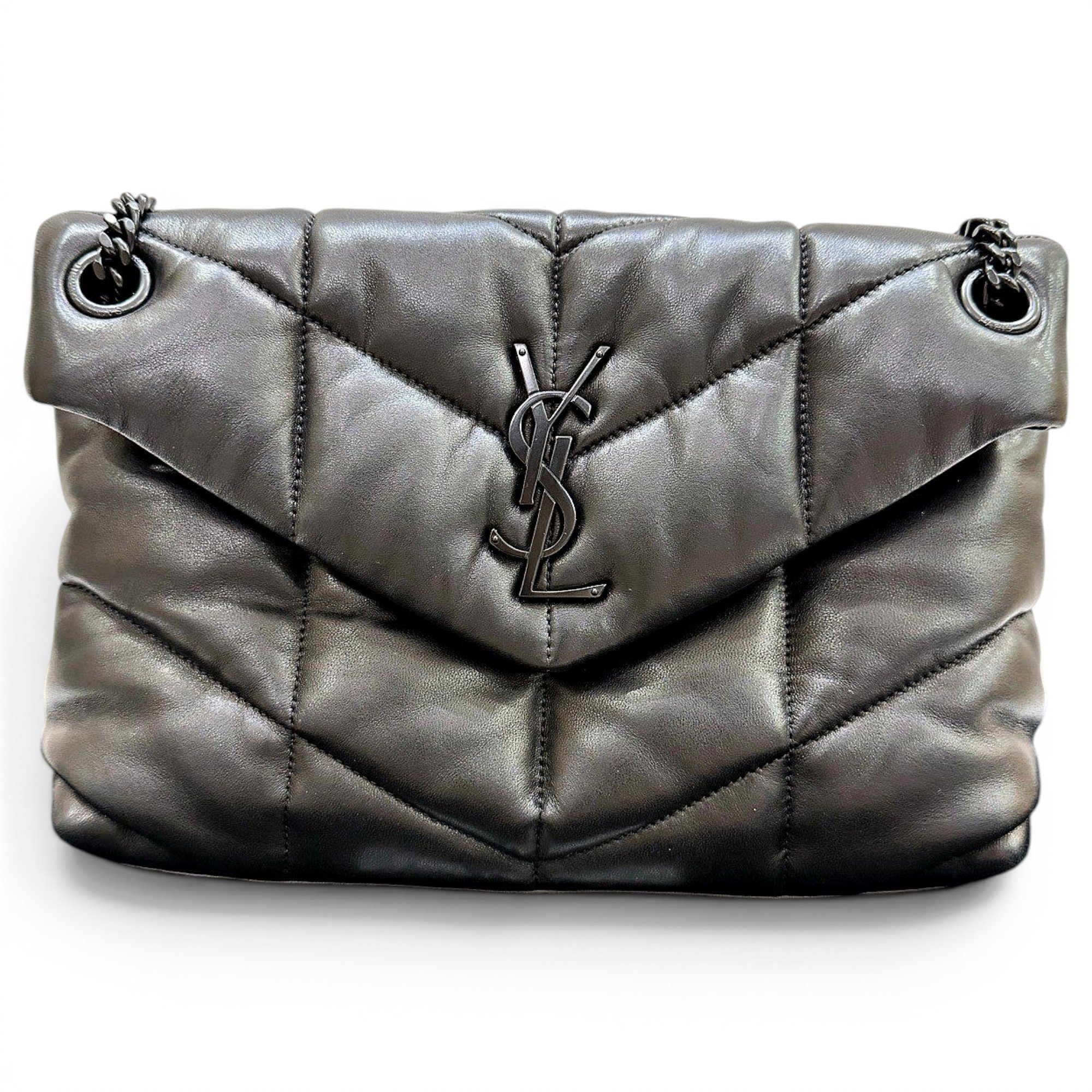 Loulou Puffer leather handbag