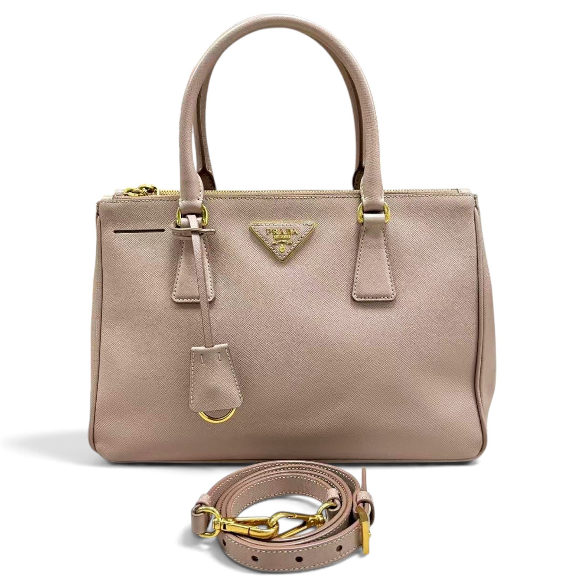 Galleria leather handbag