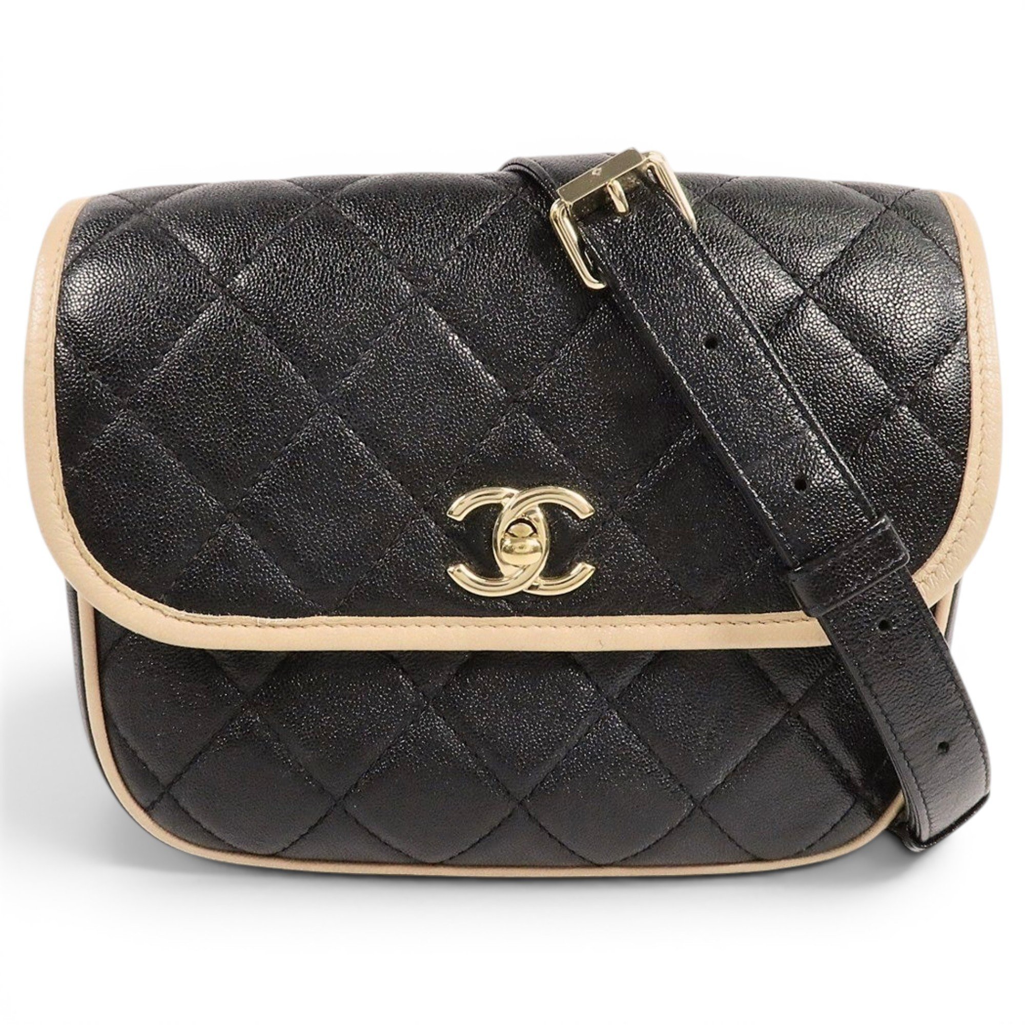 Wallet On Chain Chanel 19 leather crossbody bag