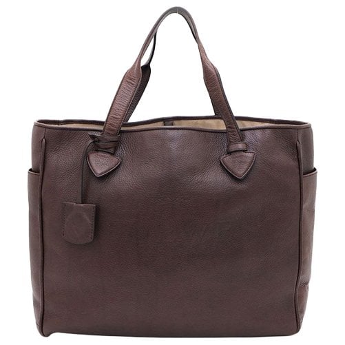 Leather handbag