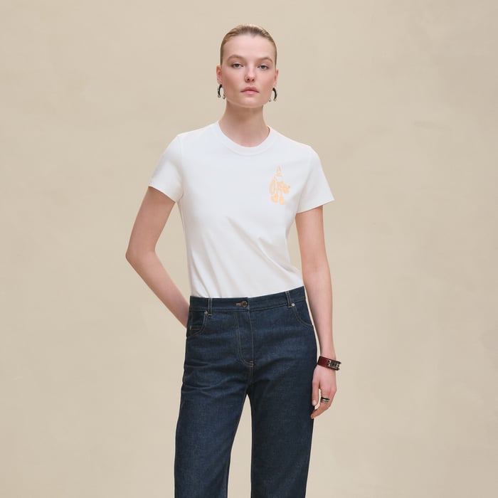 Blanc Printed Straight T-shirt