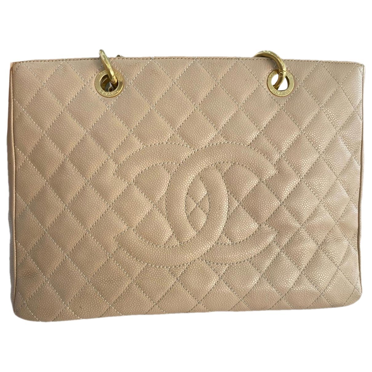 Grand shopping leather tote