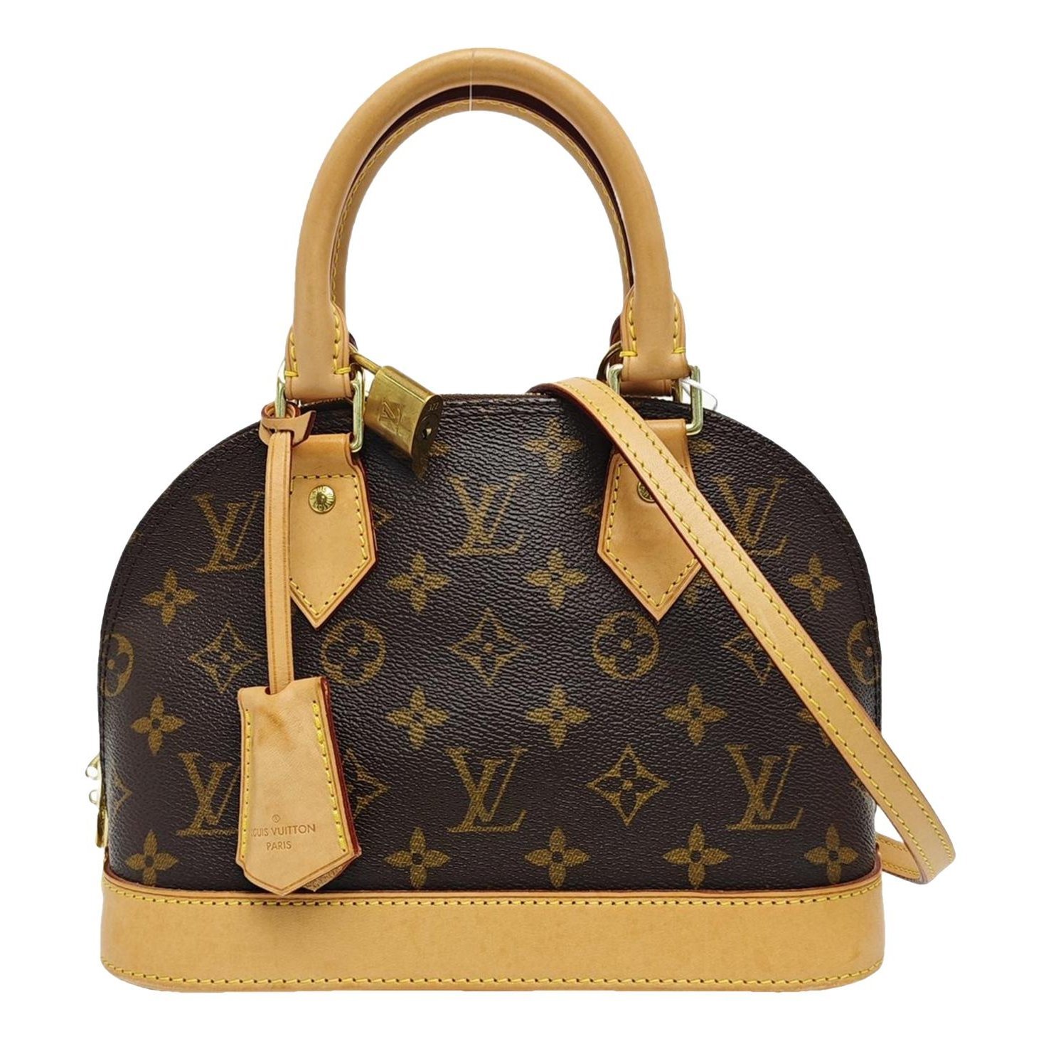 Alma leather handbag