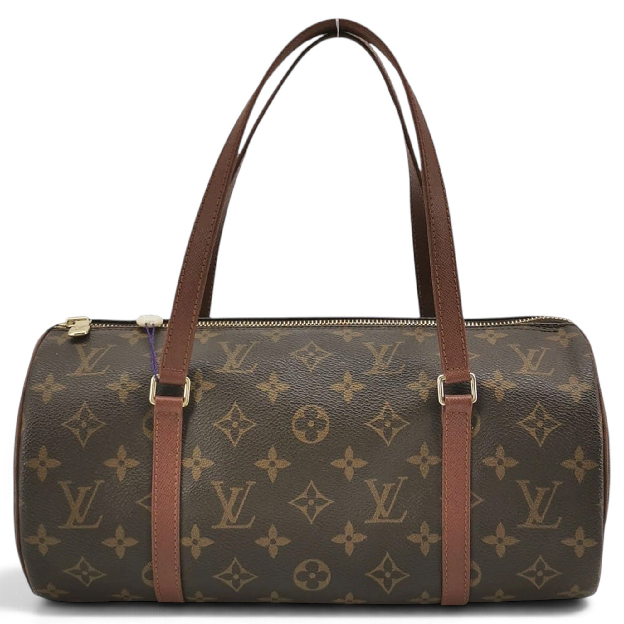 Papillon leather handbag